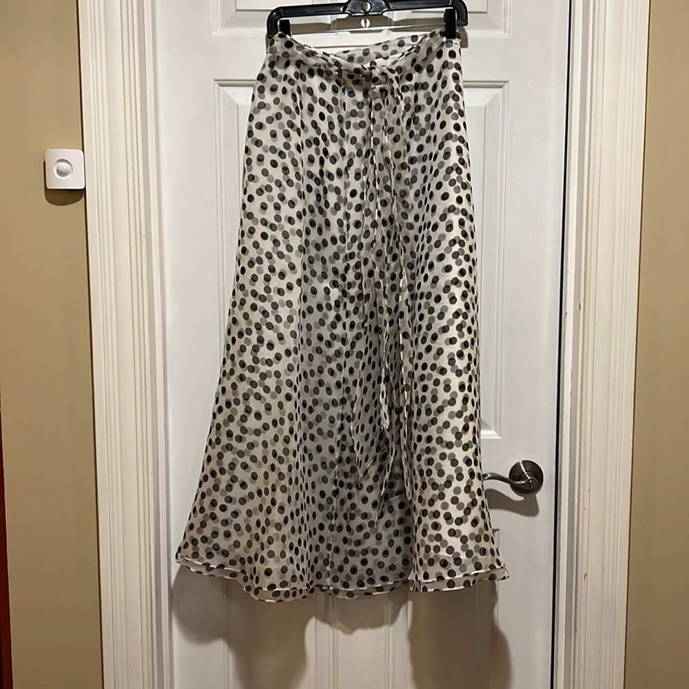Silk & Chiffon skirt